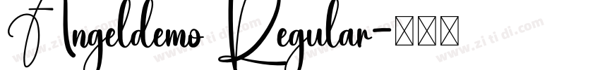 Angeldemo Regular字体转换